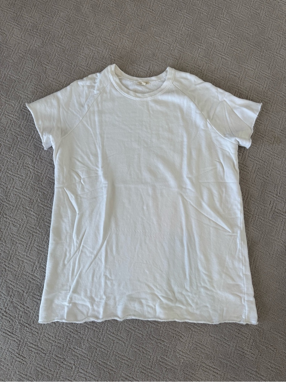 Eileen Fisher Classic White Crew Neck T-Shirt